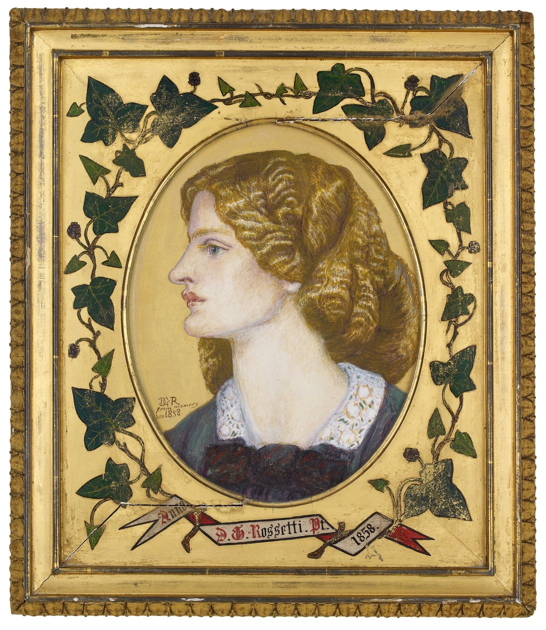 Ruth Herbert av Dante Gabriel Charles Rossetti