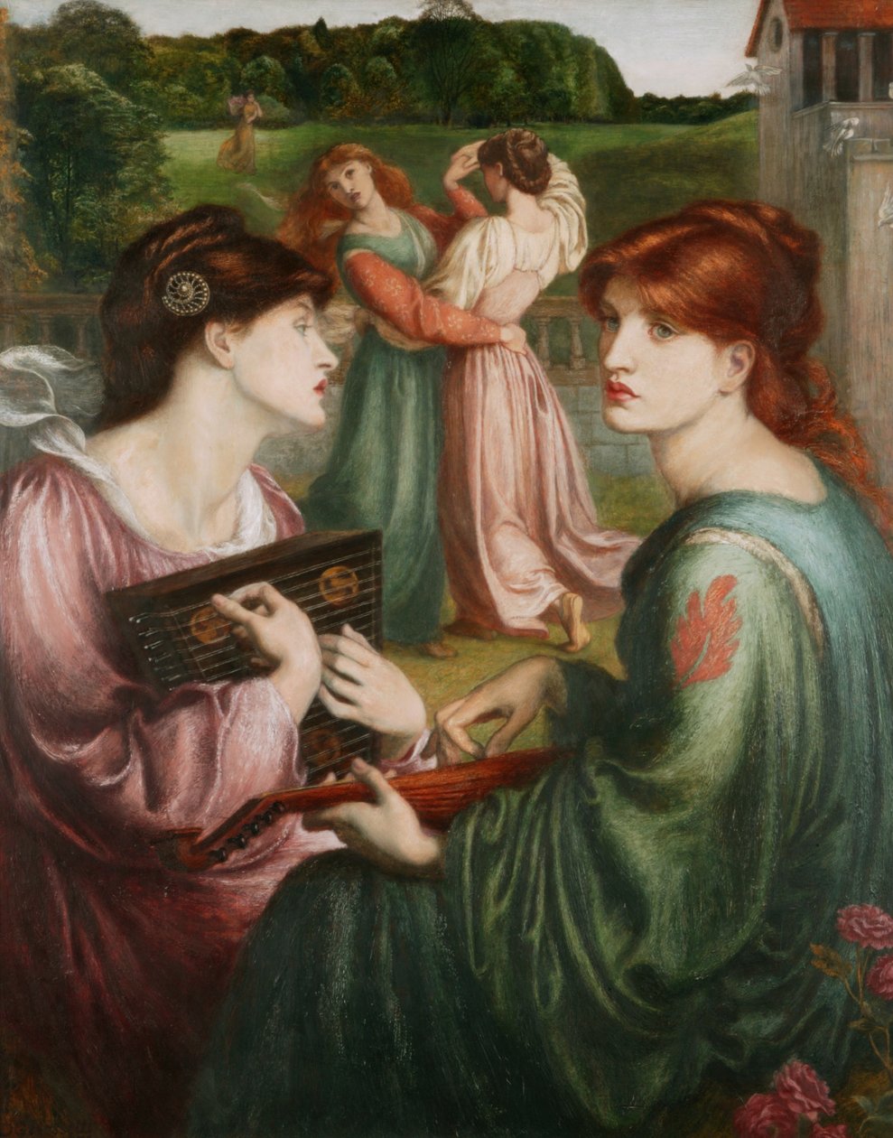 Bower Meadow av Dante Gabriel Charles Rossetti