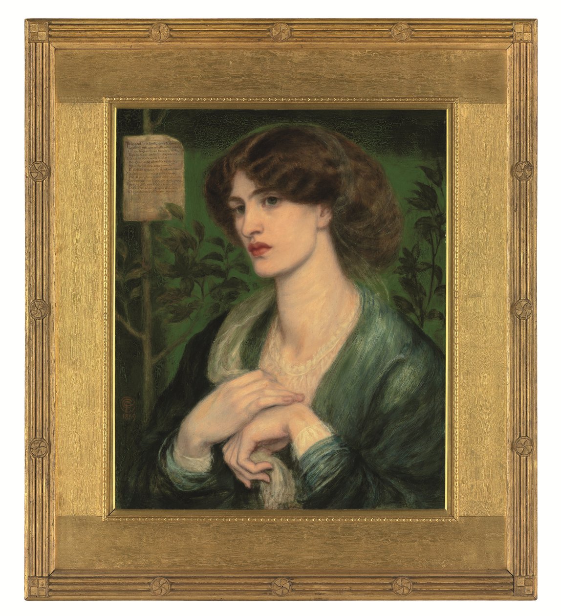 Beatrices hälsning av Dante Gabriel Charles Rossetti