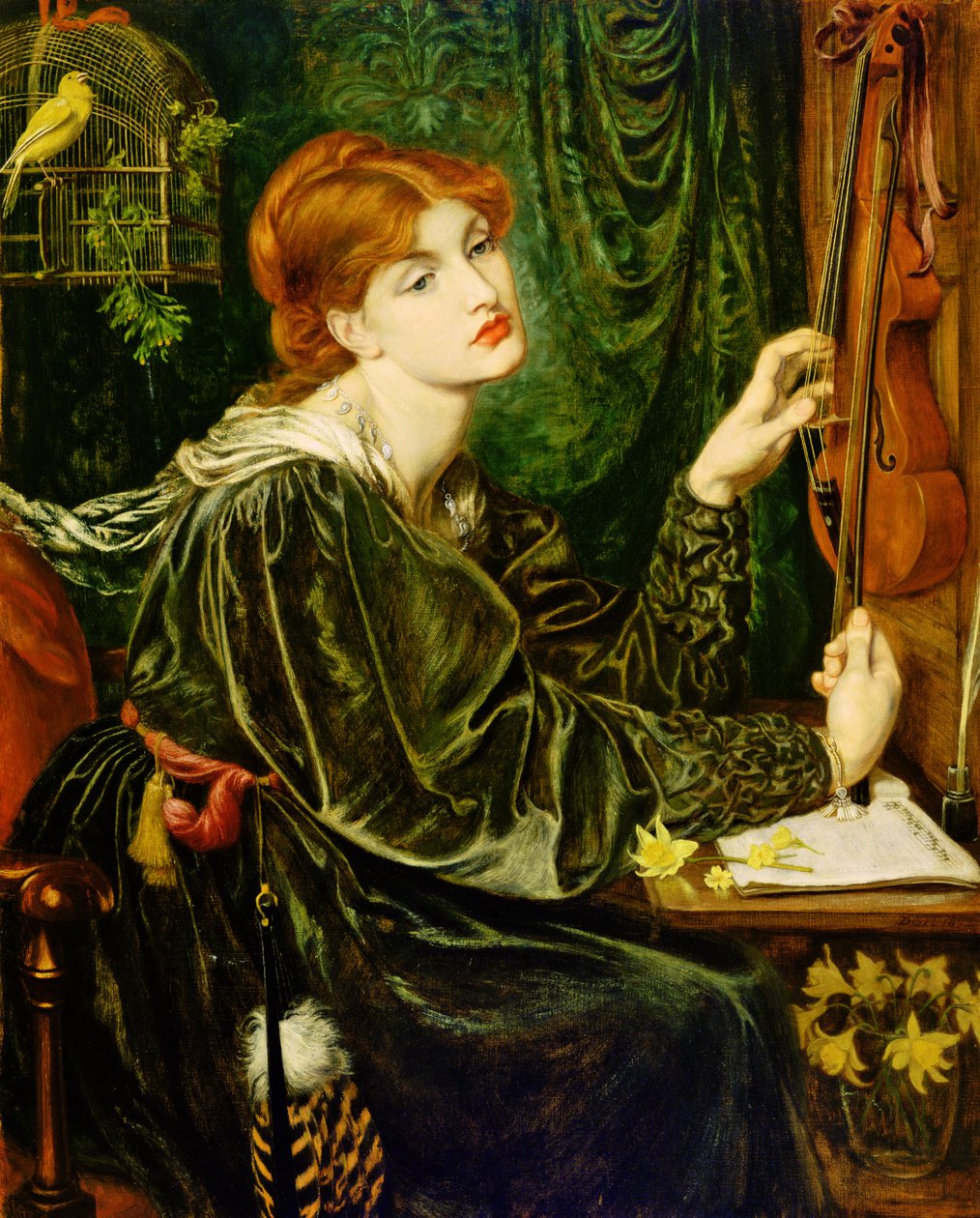 Veronica Veronese av Dante Gabriel Charles Rossetti