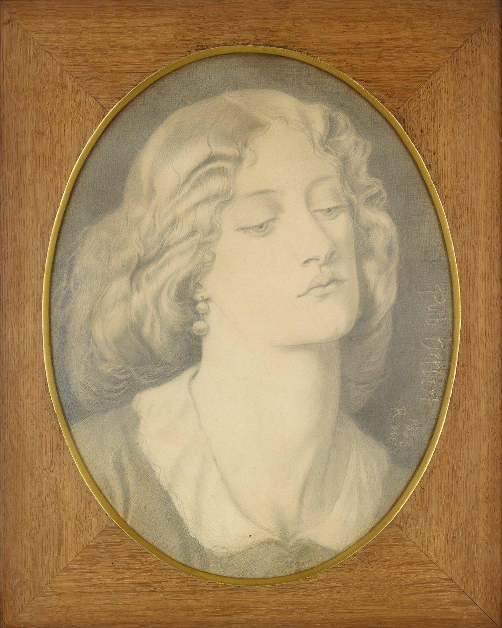 Louisa Ruth Herbert, 1858 av Dante Gabriel Rossetti