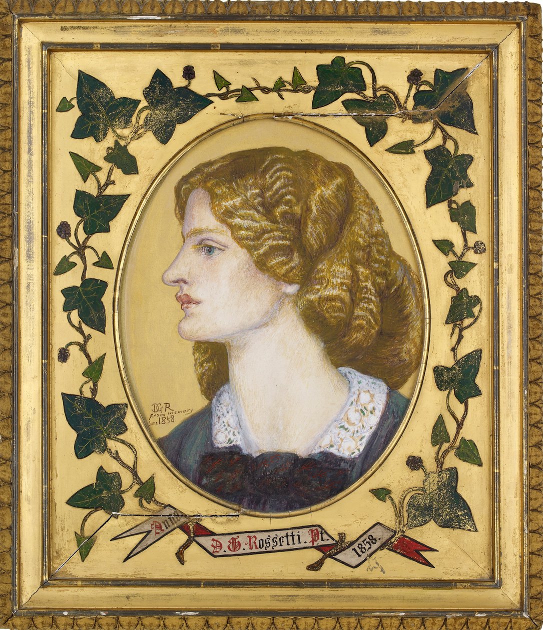 Ruth Herbert, 1858 av Dante Gabriel Rossetti