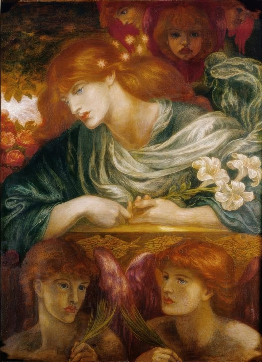 Den välsignade Damozel av Dante Gabriel Charles Rossetti