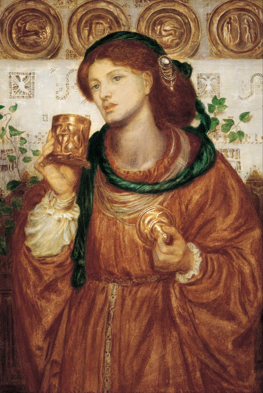 Den kärleksfulla koppen av Dante Gabriel Rossetti