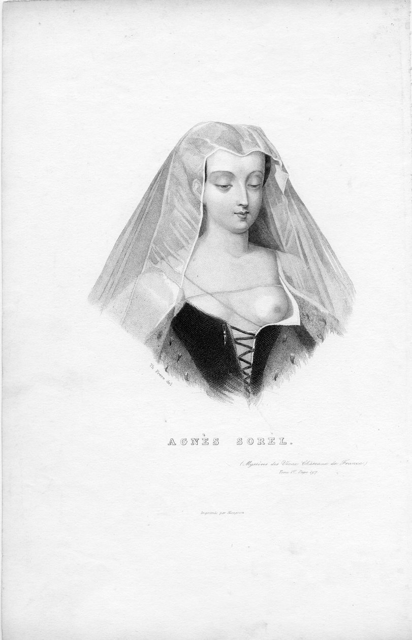 Portrait gravé av D’après Théodore Frère