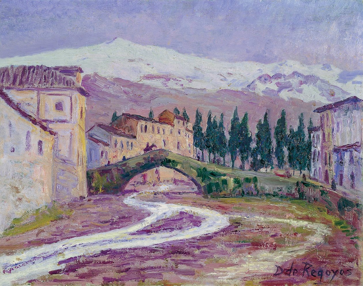 Sierra Nevada av Darío de Regoyos