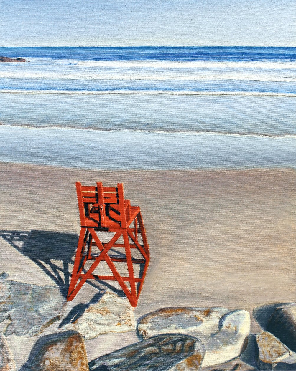 Rock Star, 2014, olja på duk av David Arsenault