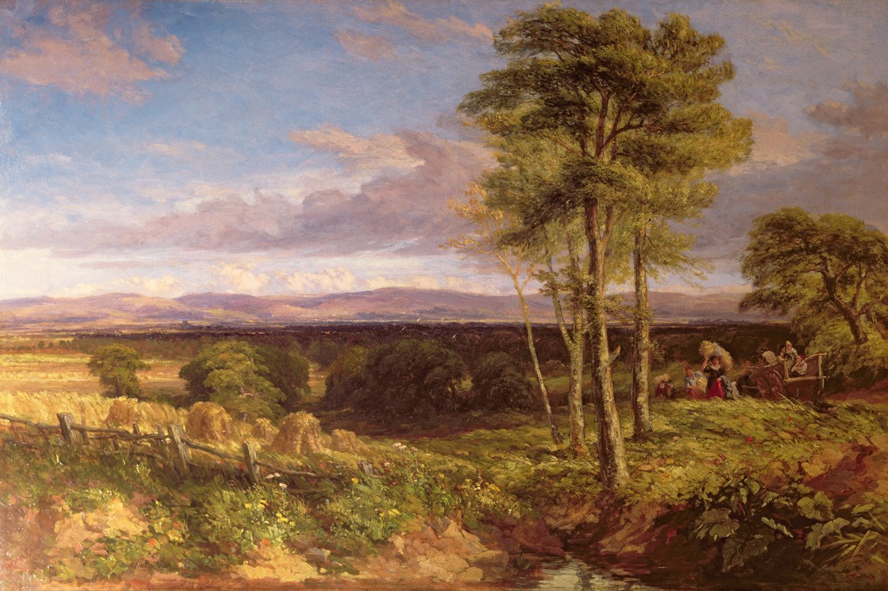 A Vale of Clwyd, 1846 av David Cox