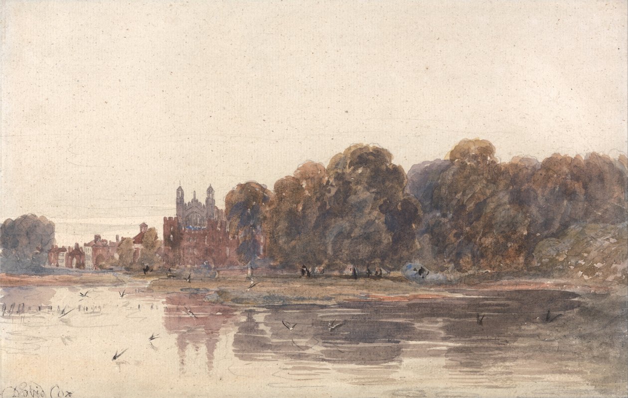 Eton från Themsen av David Cox