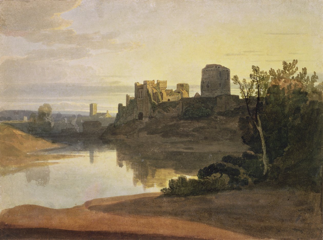 Slottet Pembroke av David Cox