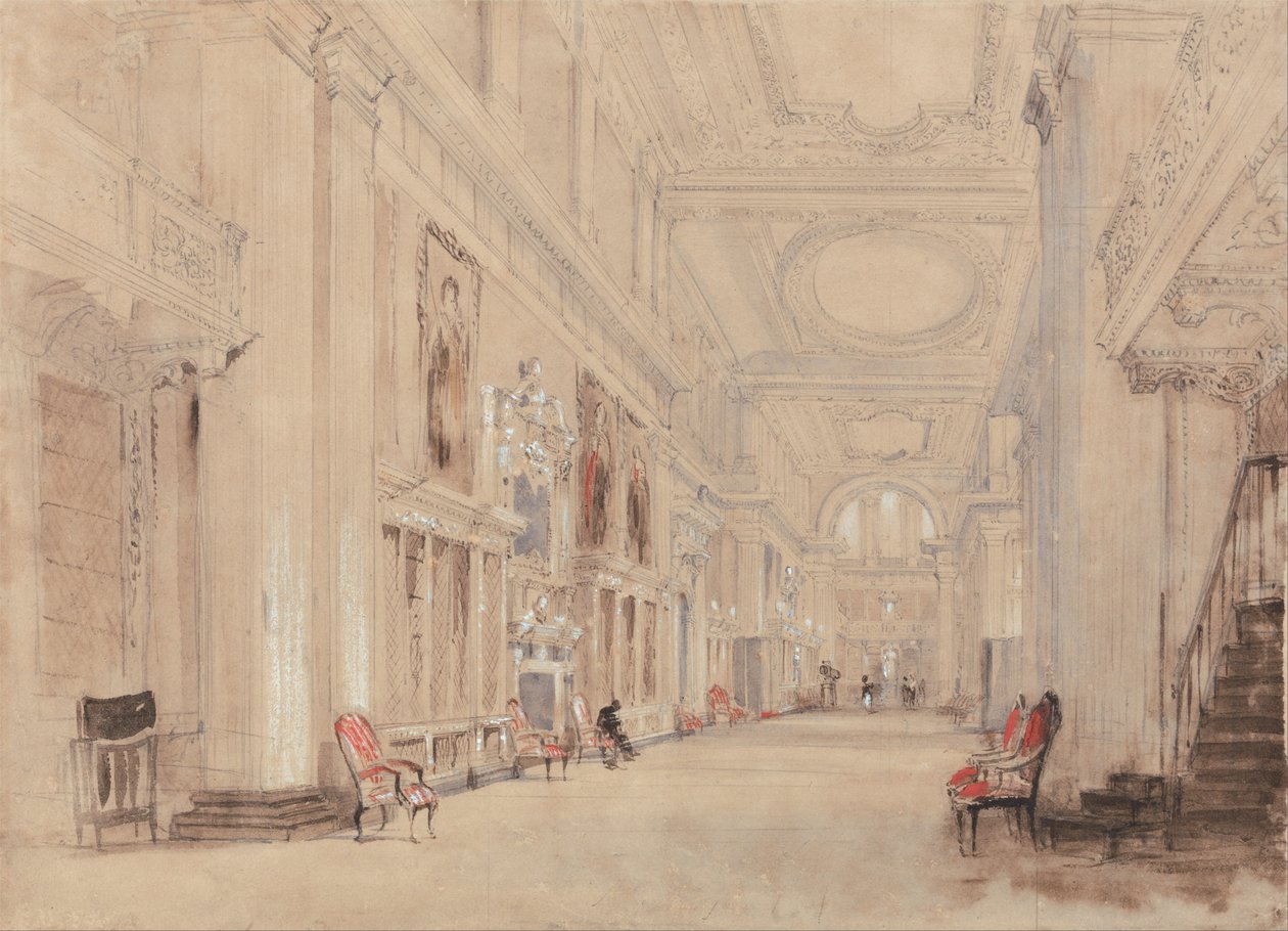 The Portrait Gallery, Hardwick Hall, Derbyshire av David Cox