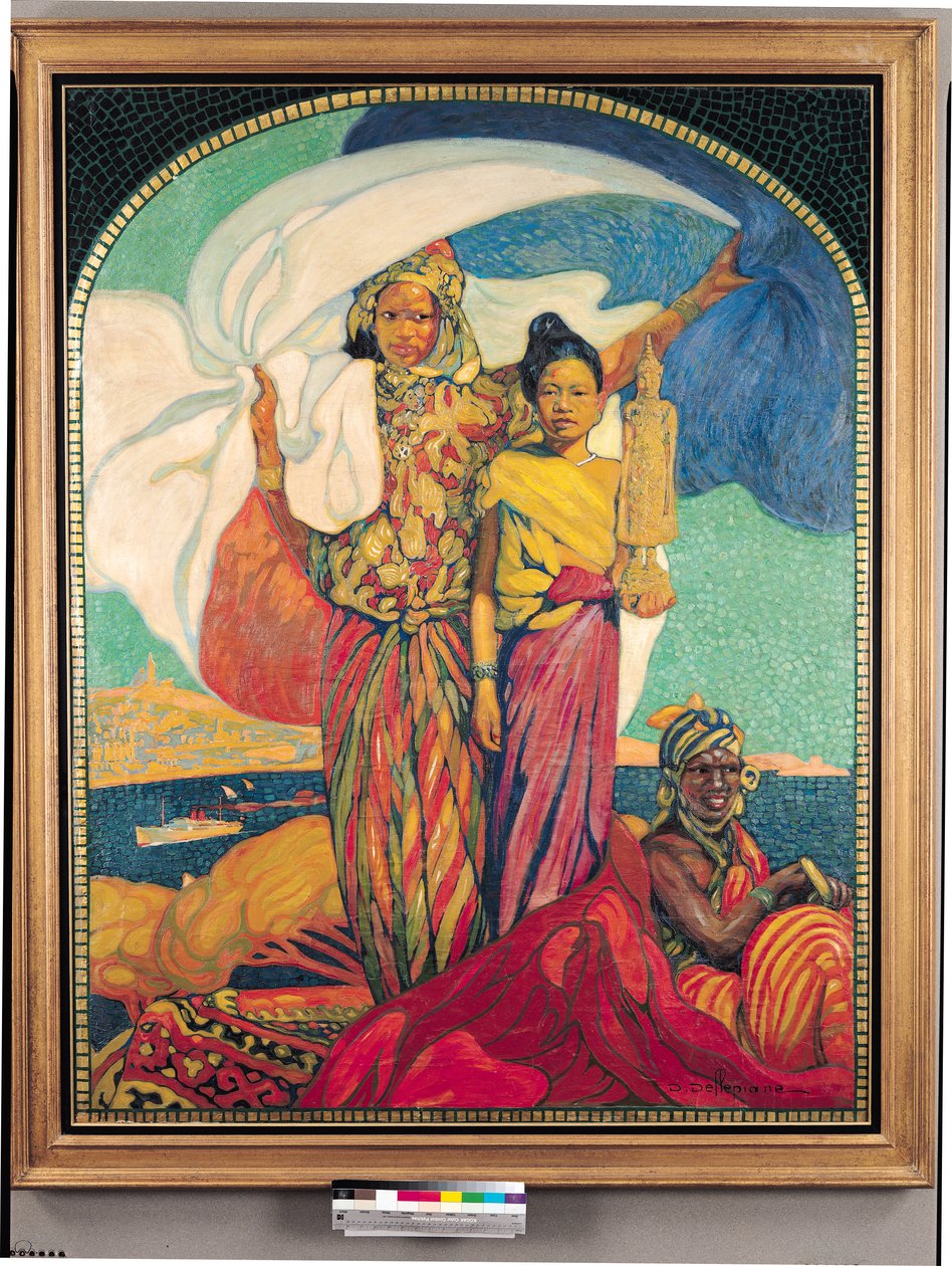 National Colonial Exhibition, Marseille, 1922 (se även 161093) av David Dellepiane