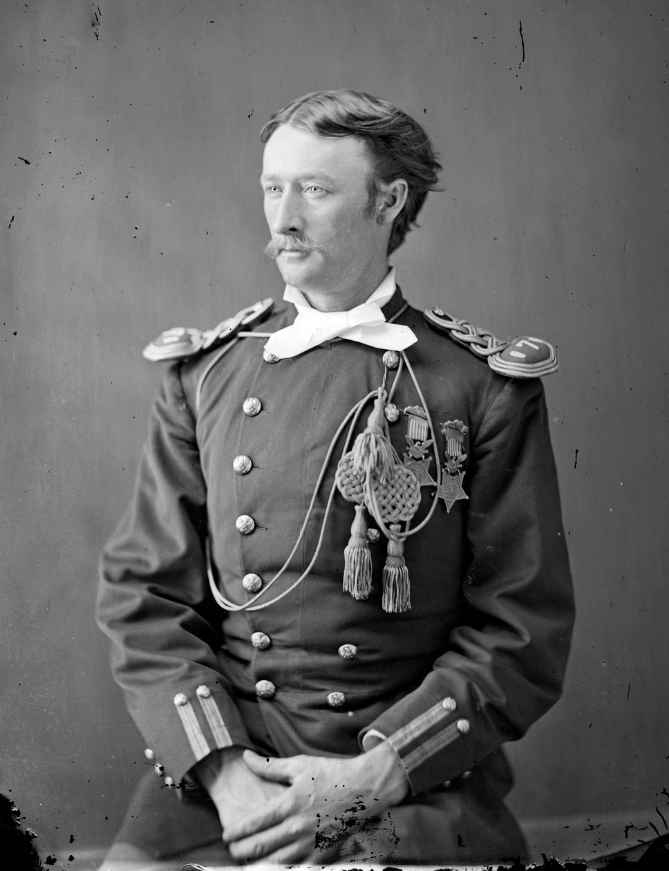 Kapten Tom Custer, 1870-talet av David Frances Barry