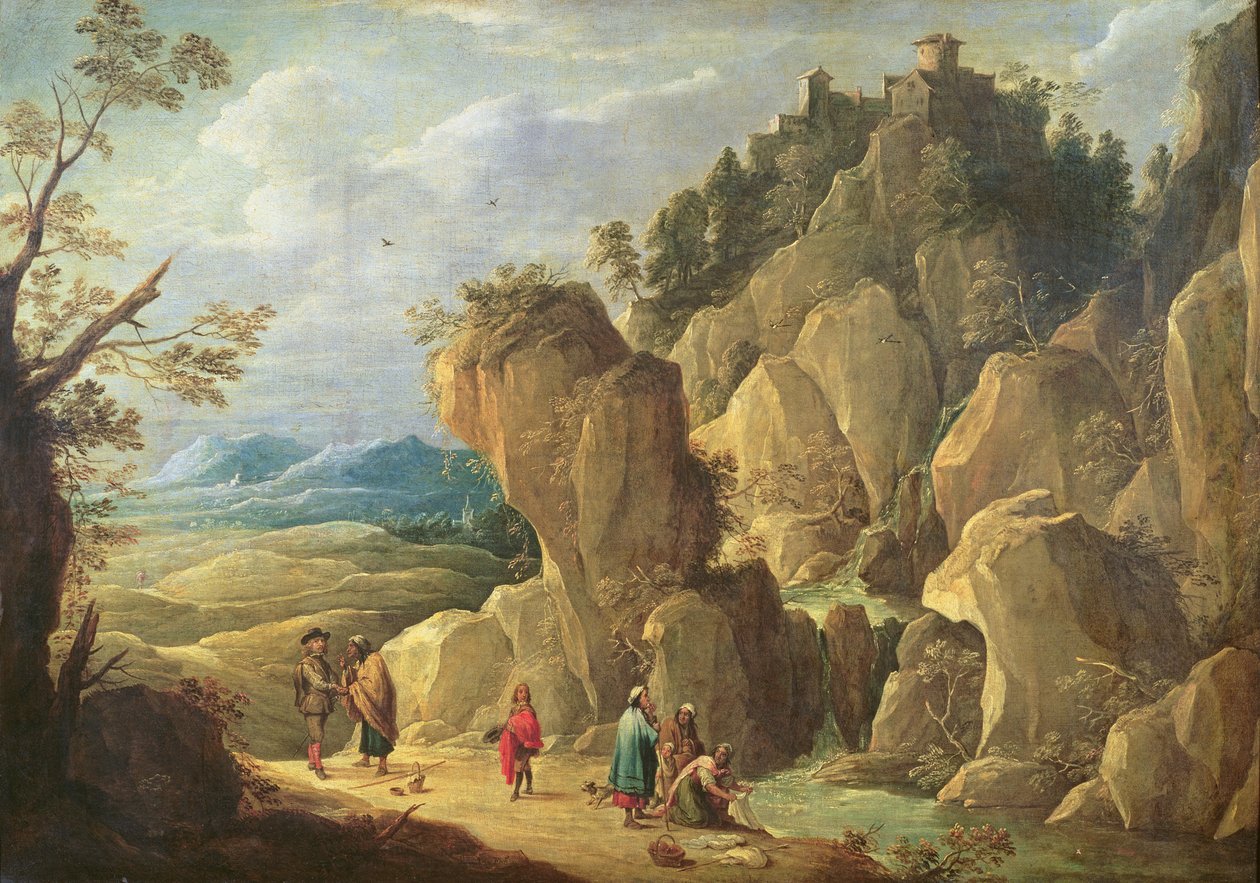 Zigenarna av David Teniers the Younger