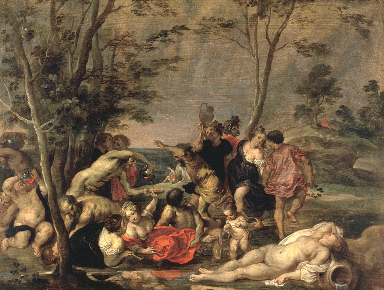 Bacchanal av David Teniers the Elder