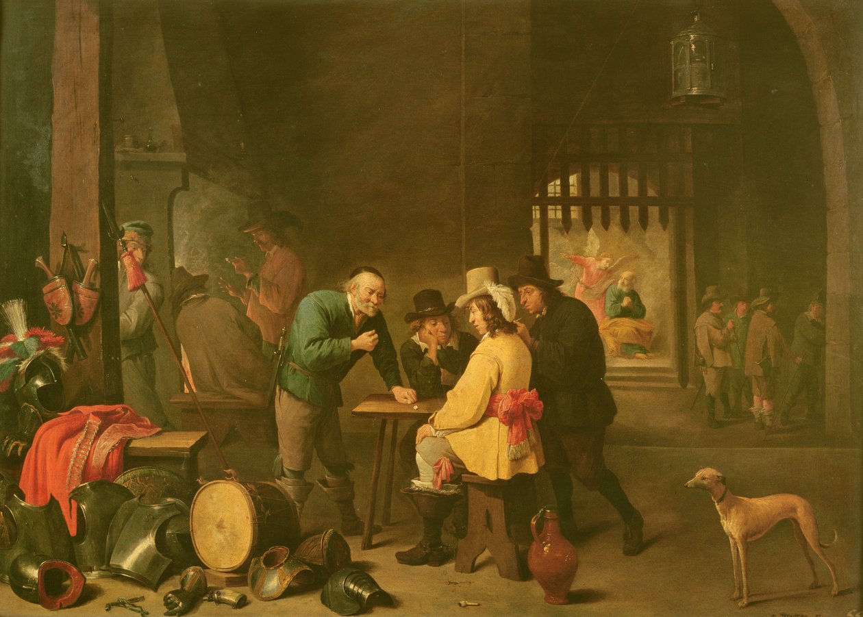 Vaktrummet av David Teniers the Elder