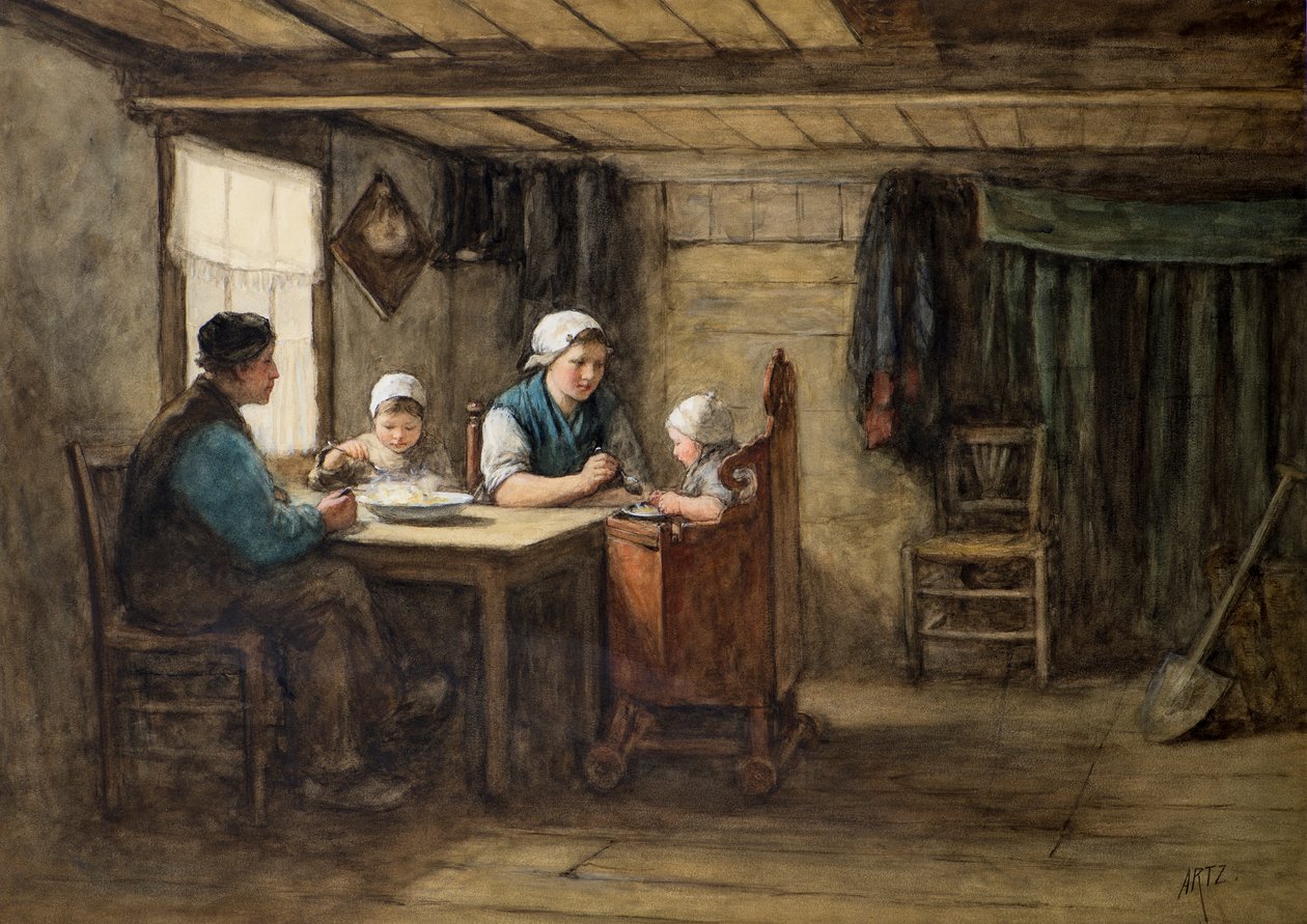 Middagsmåltiden av David Adolph Constant Artz