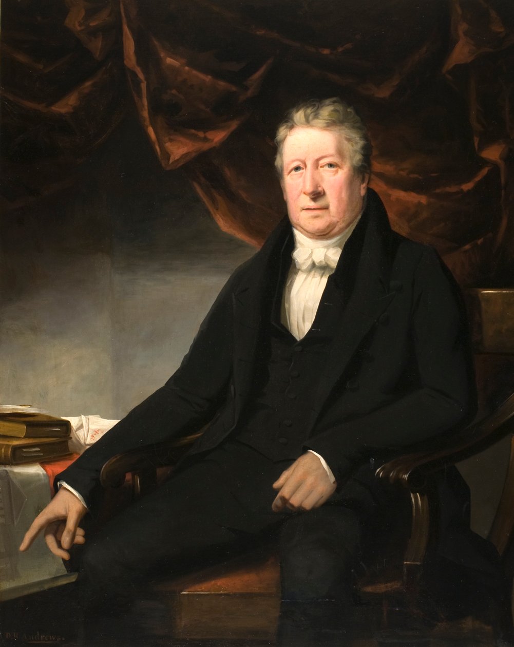 William Lindsay (1767-1849) av David Angelo Andrews