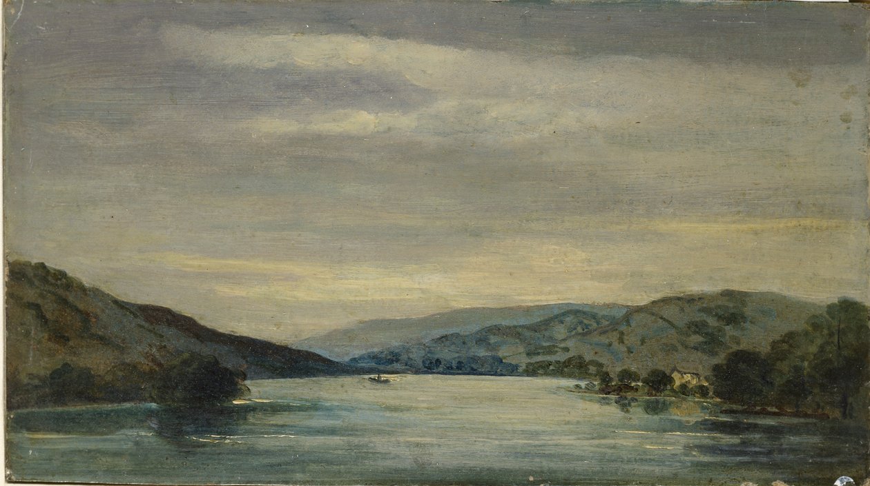 Coniston Water, 1838 av David Charles Read