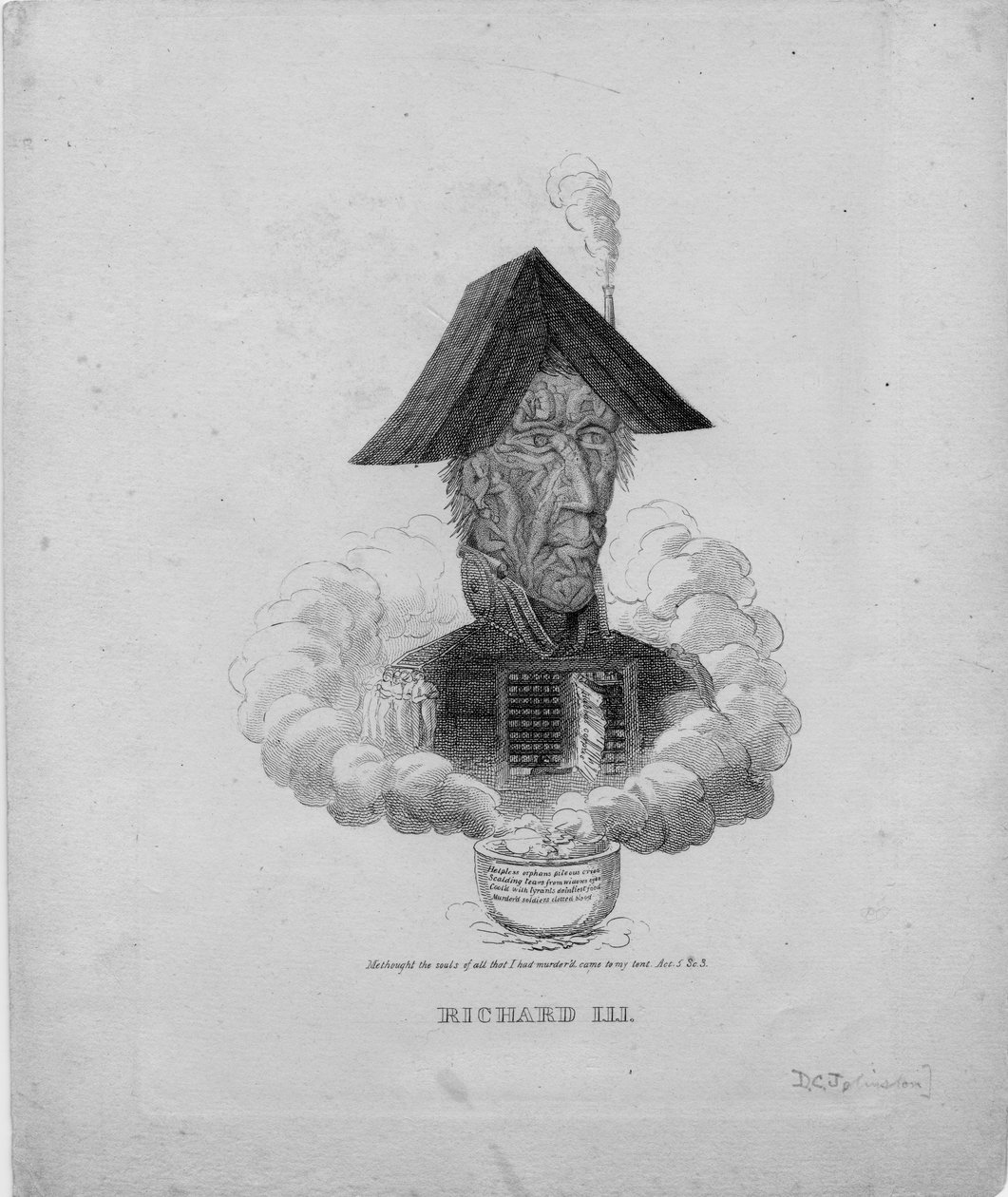 Richard III, ca 1828 av David Claypoole Johnston