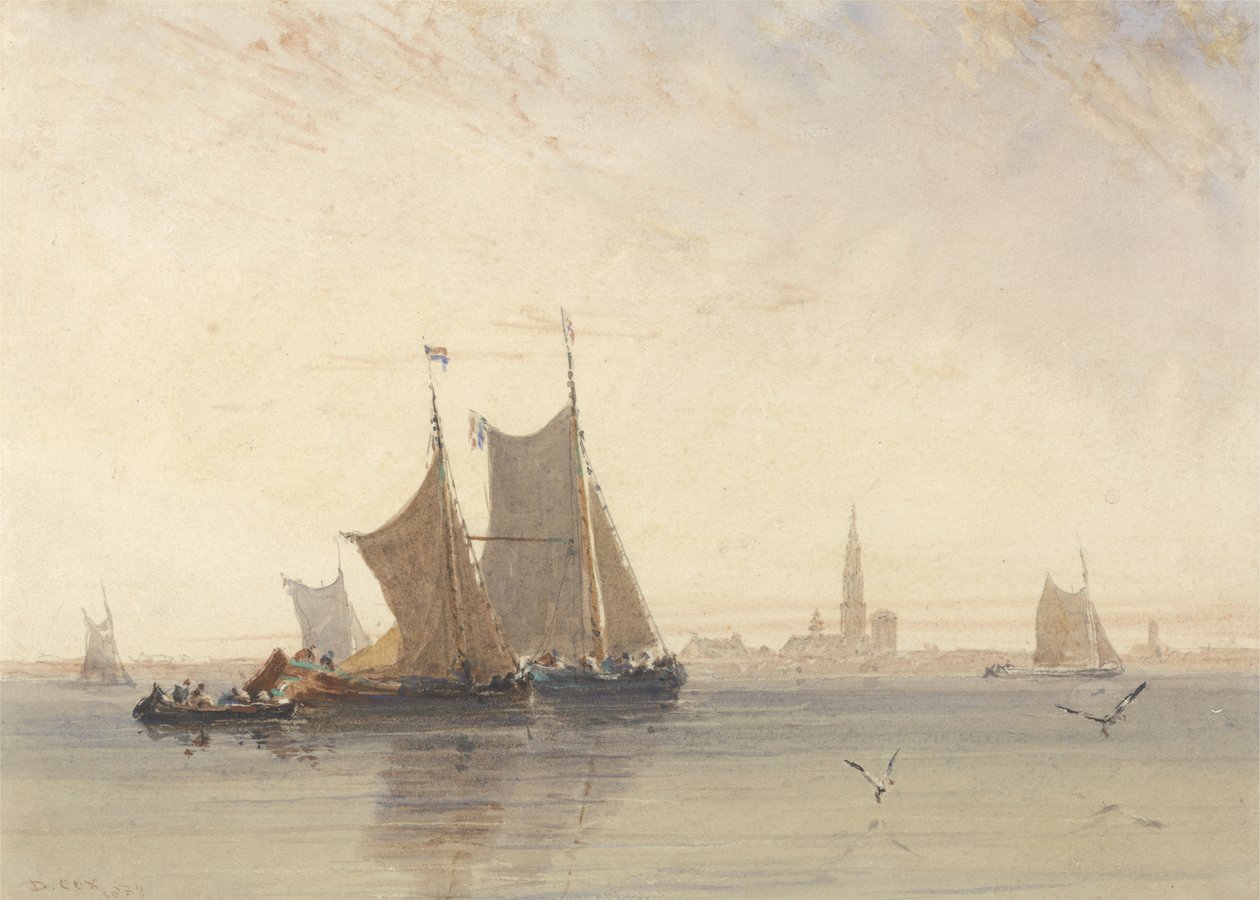 Antwerpen, morgon av David Cox