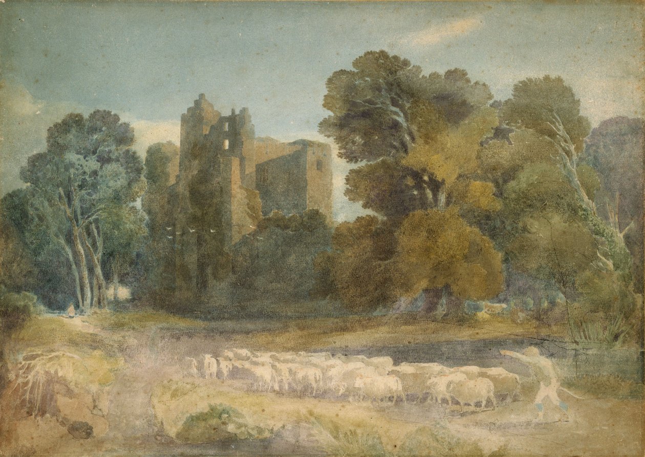 Kenilworth Castle i Warwickshire av David Cox