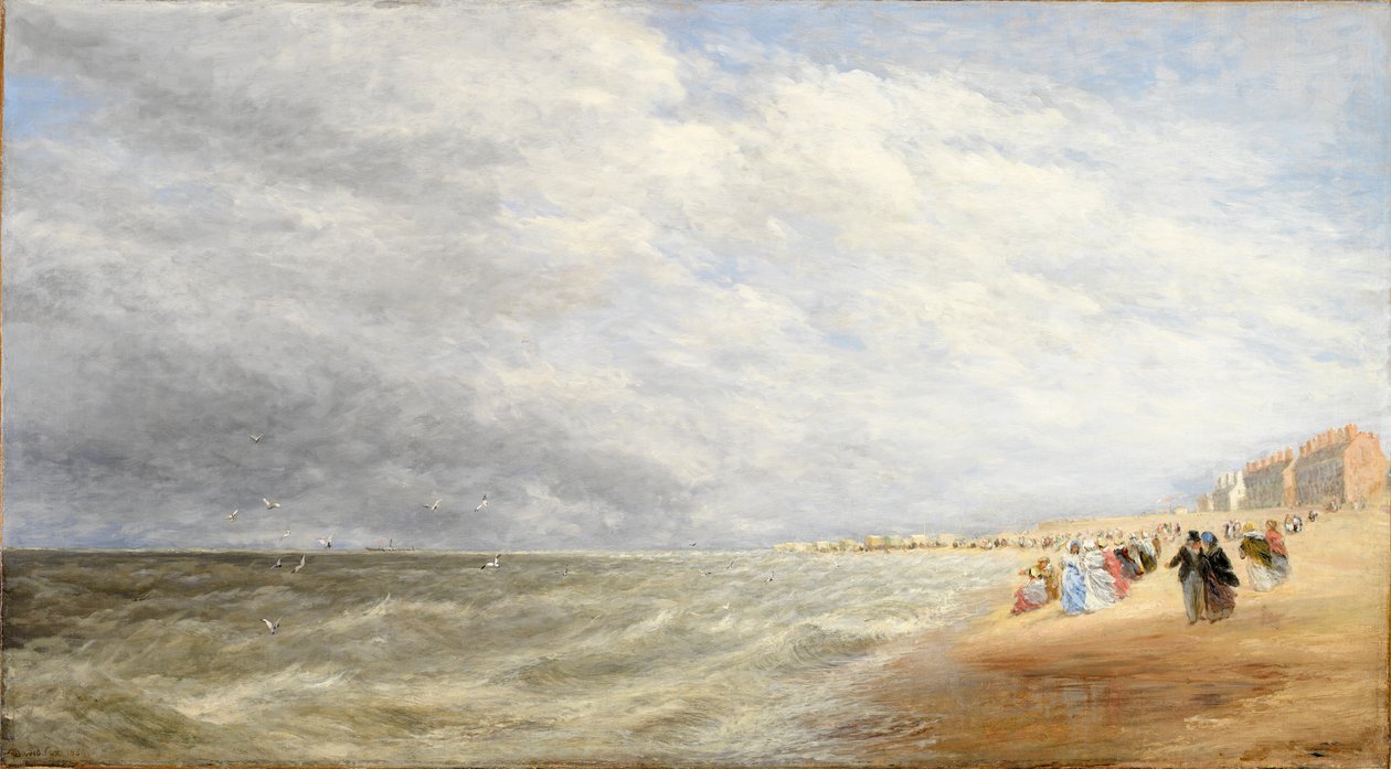 Rhyl Sands, 1855 av David Cox