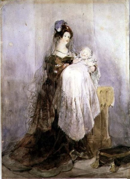 Dop, 1830-1832 av David Cox