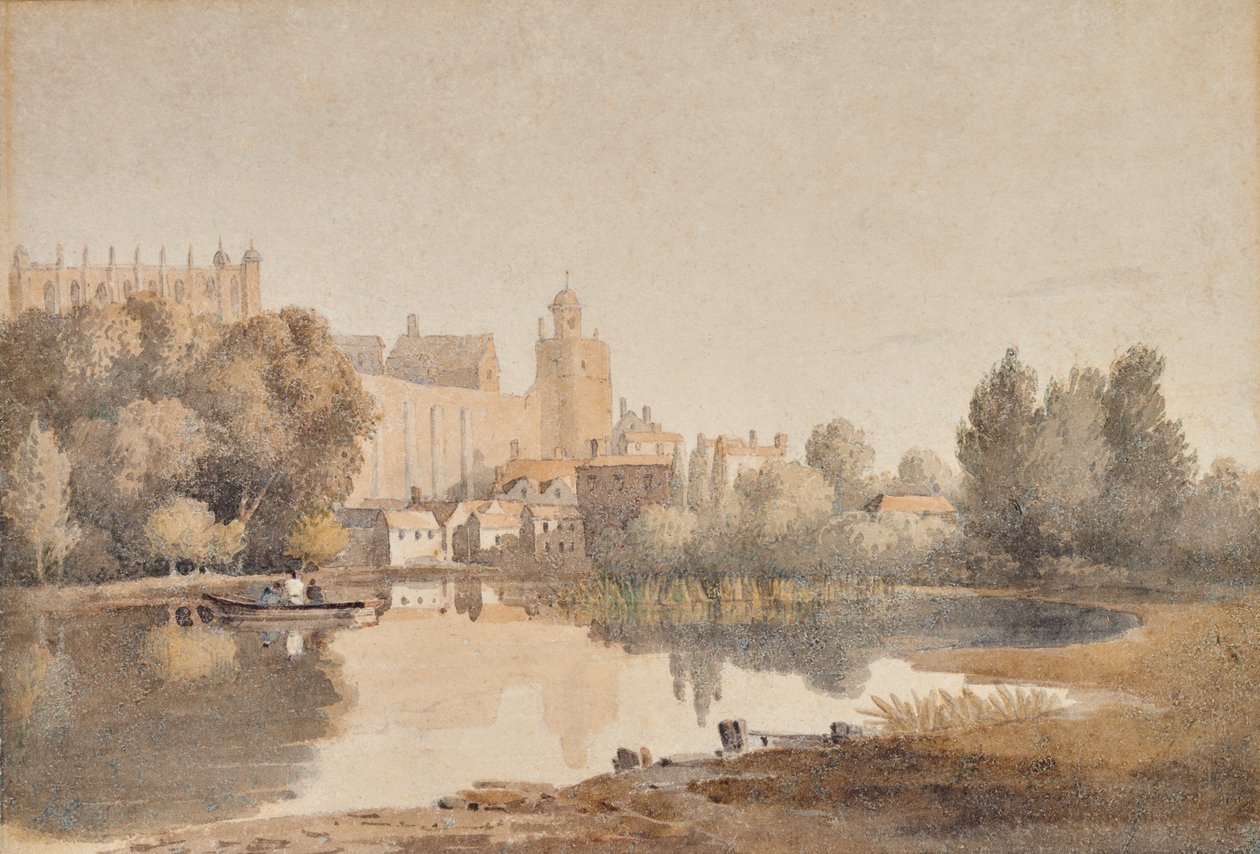 The Curfew Tower, Windsor av David Cox