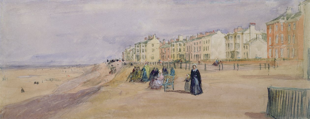 Havet vid Blackpool av David Cox