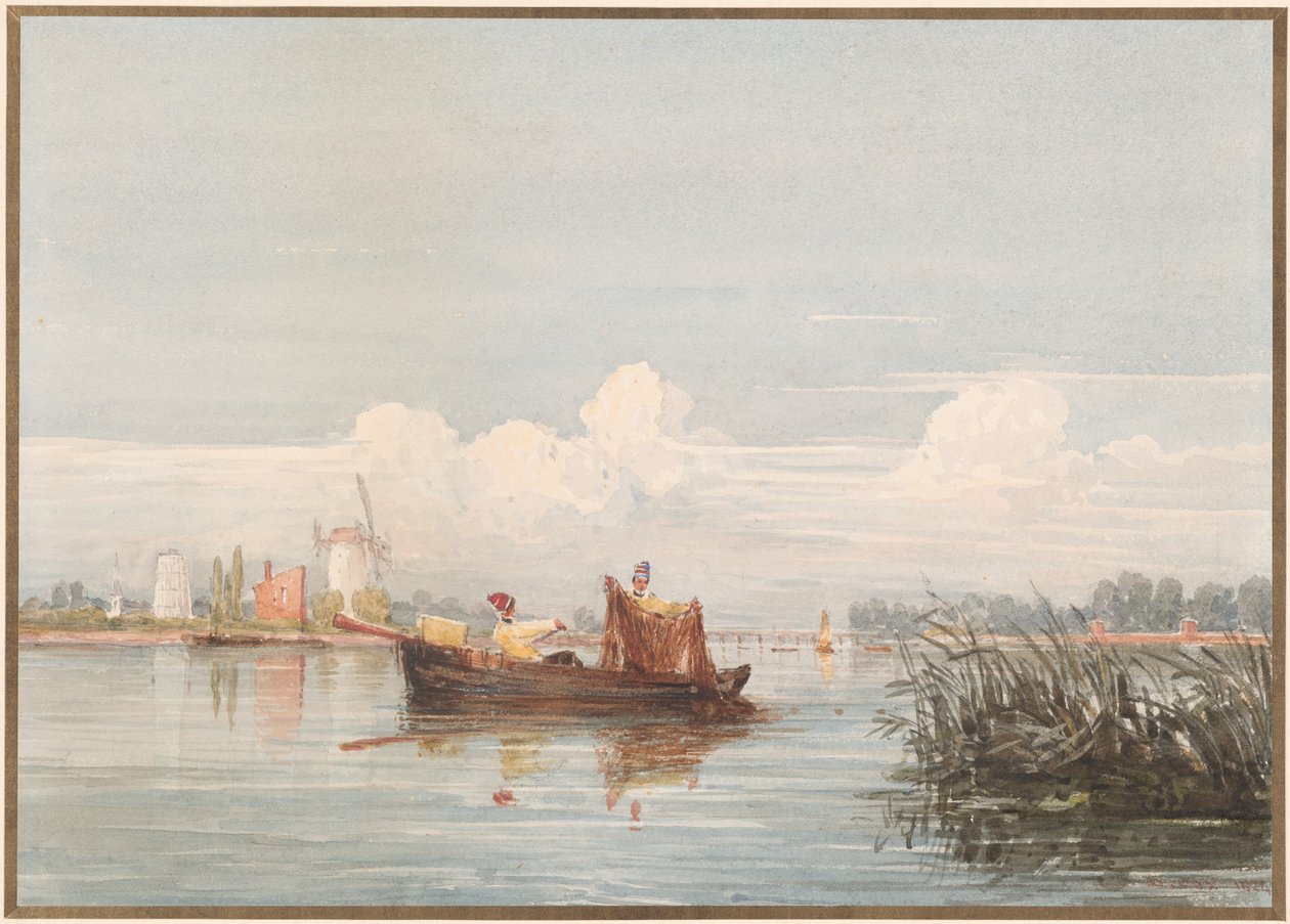 Themsen vid Battersea av David Cox