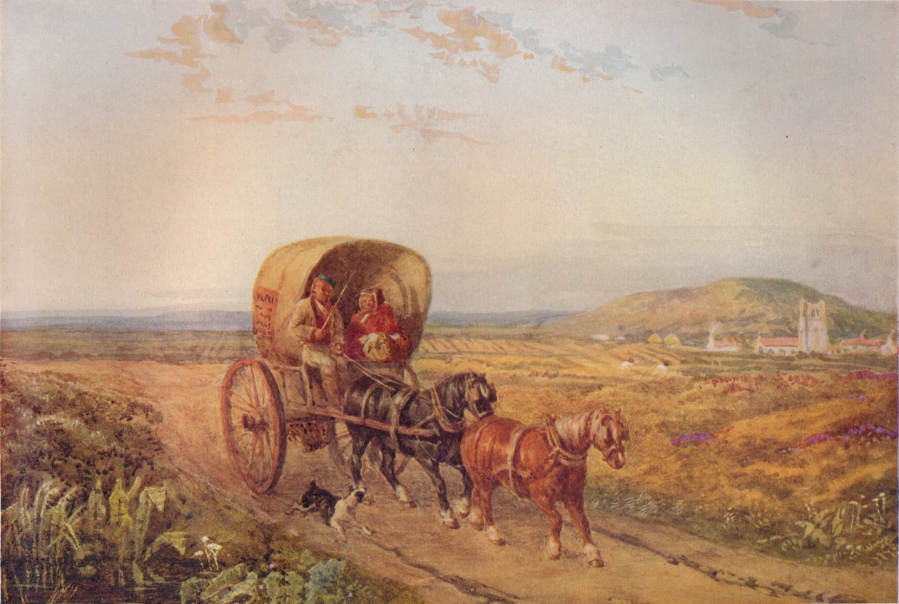 Crossing the Heath, 1924 av David Cox the elder
