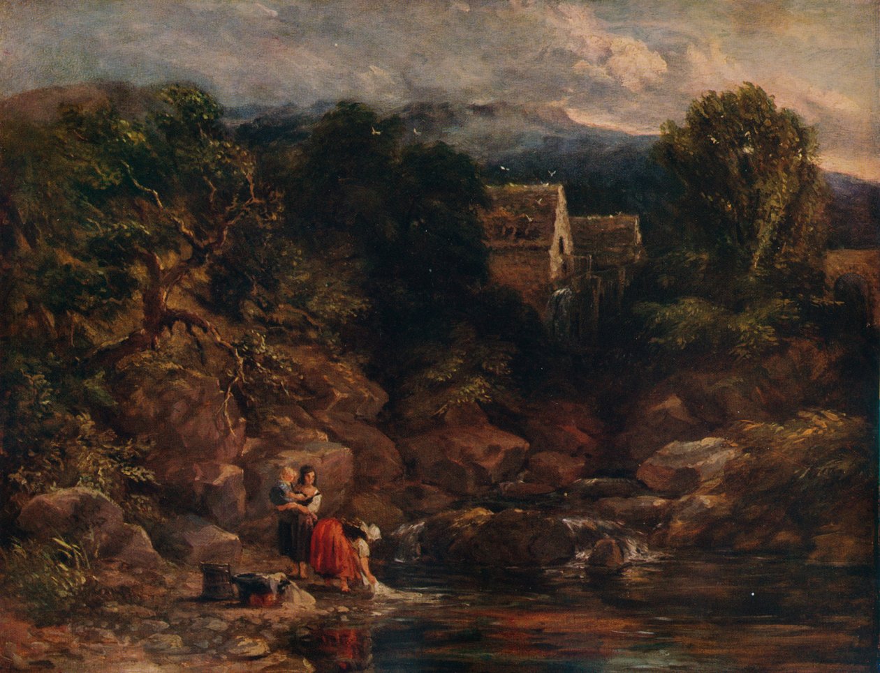 Pandy Mill, 1843 av David Cox the elder