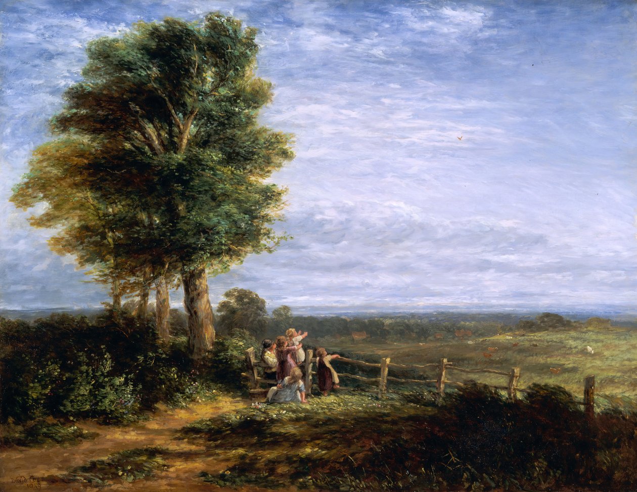 Skyläran, 1849. av David Cox the elder