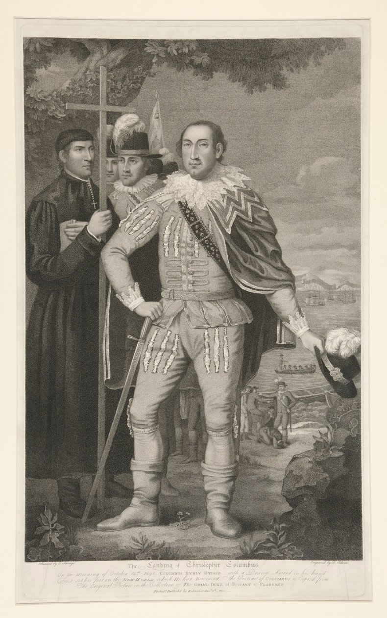 Christopher Columbus landstigning av David Edwin