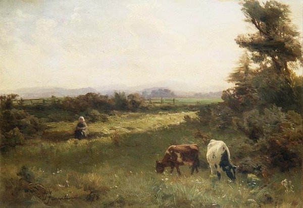 En sommareftermiddag nära Blairgowrie av David Farquharson