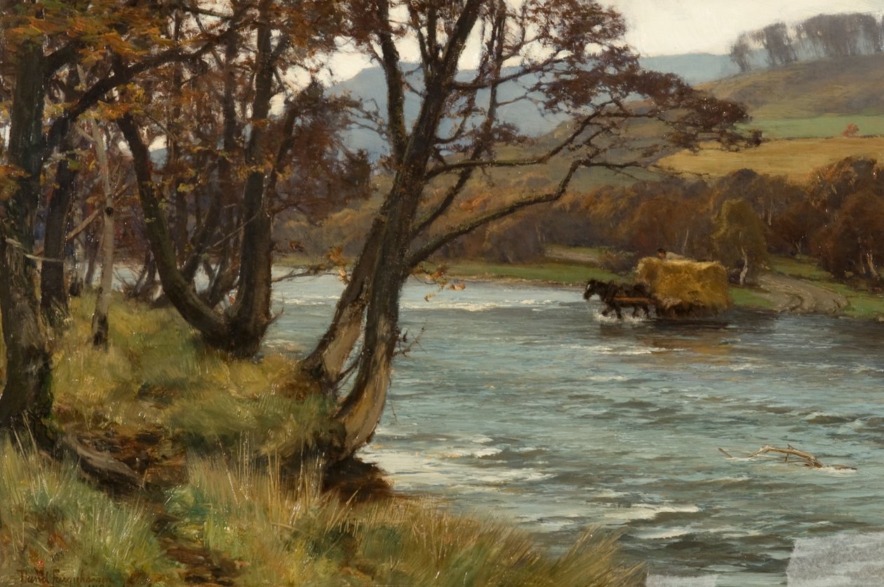 The Garry, Blair Atholl av David Farquharson