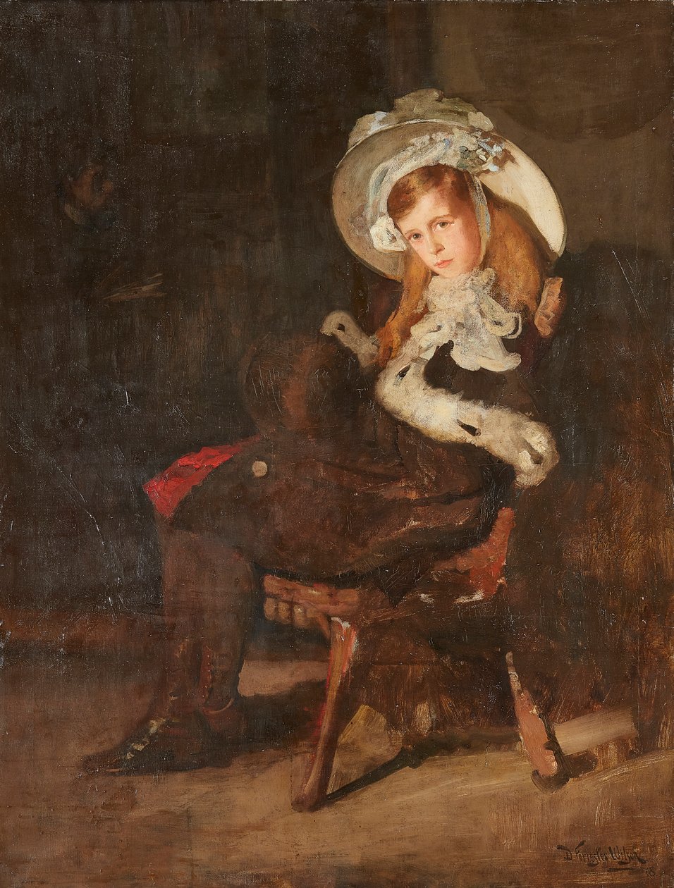 Sunday Best (olja på duk) av David Forester Wilson