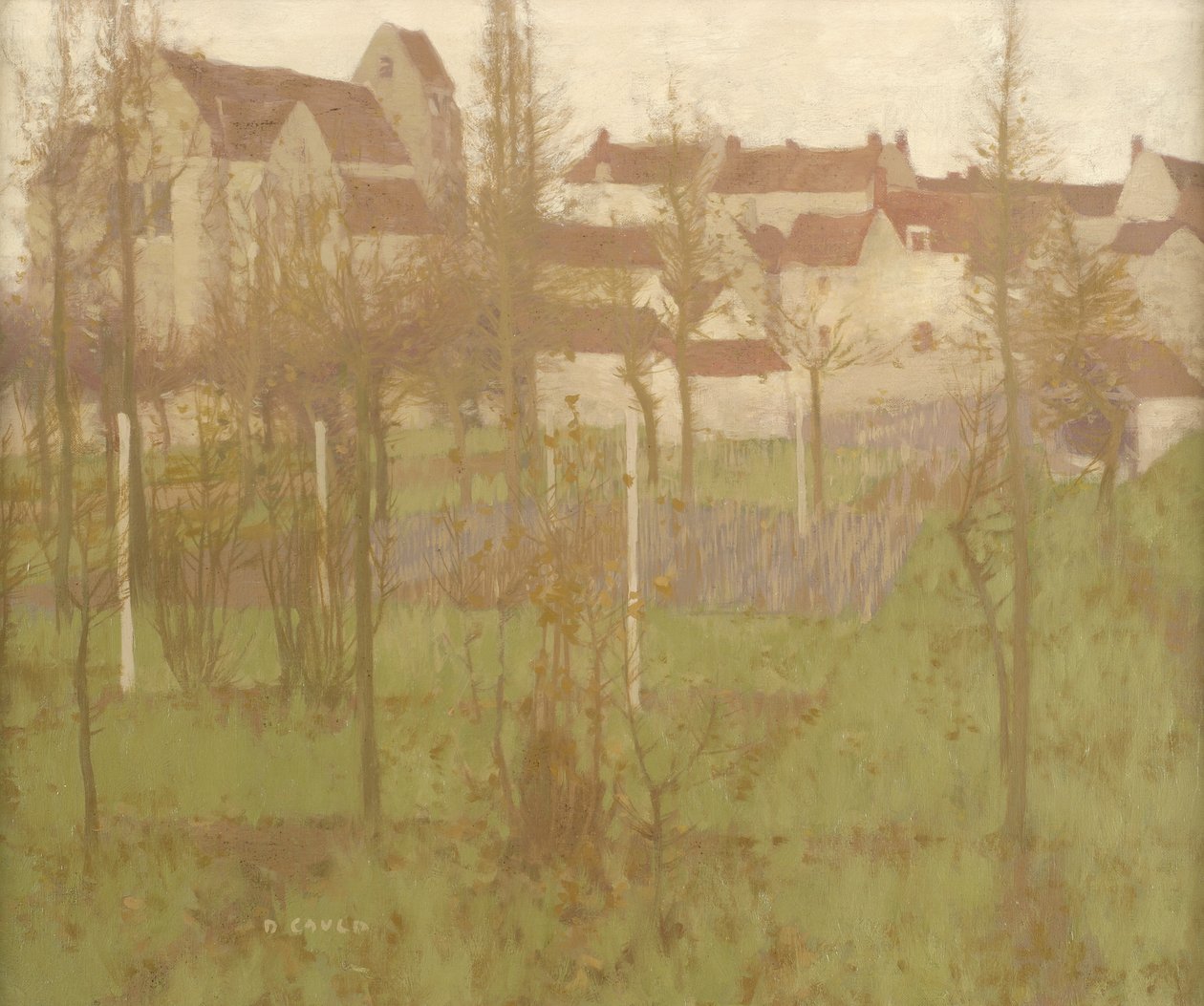 Grez från floden, c.1896 av David Gauld