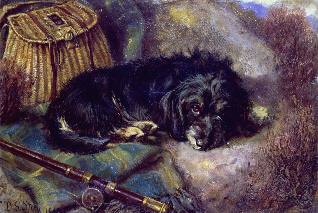 På vakt, 1880 (styrelse) av David George Steell