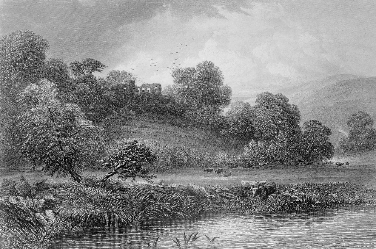 Norham Castle, 1876 av David Hall McKewan