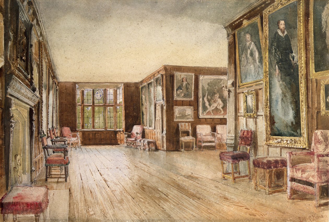 Leicester Gallery, Knole House av David Hall McKewan