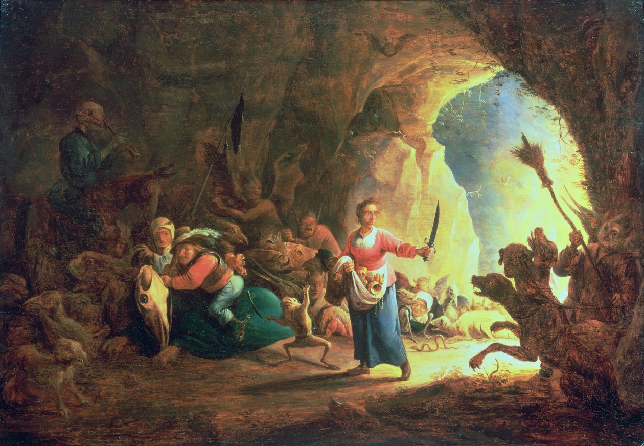 Hades portar av David III Ryckaert