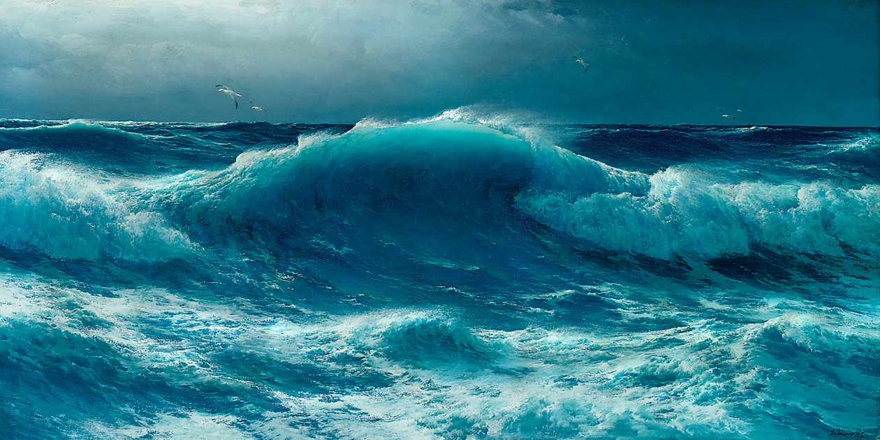 Atlantisk rulle, 1895 av David James
