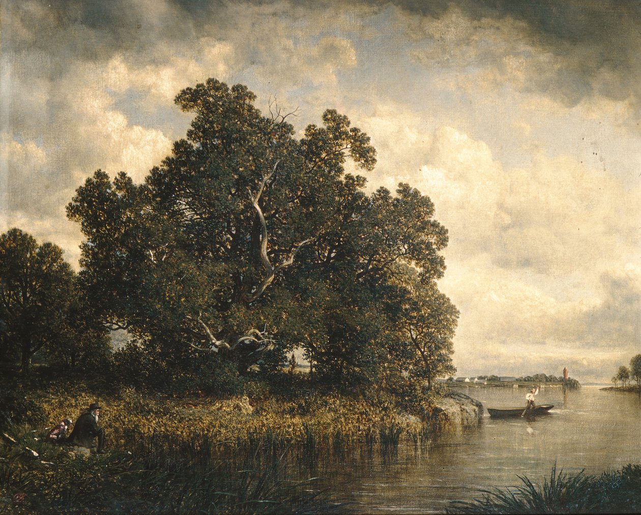 Bayside, New Rochelle, New York, 1886. av David Johnson