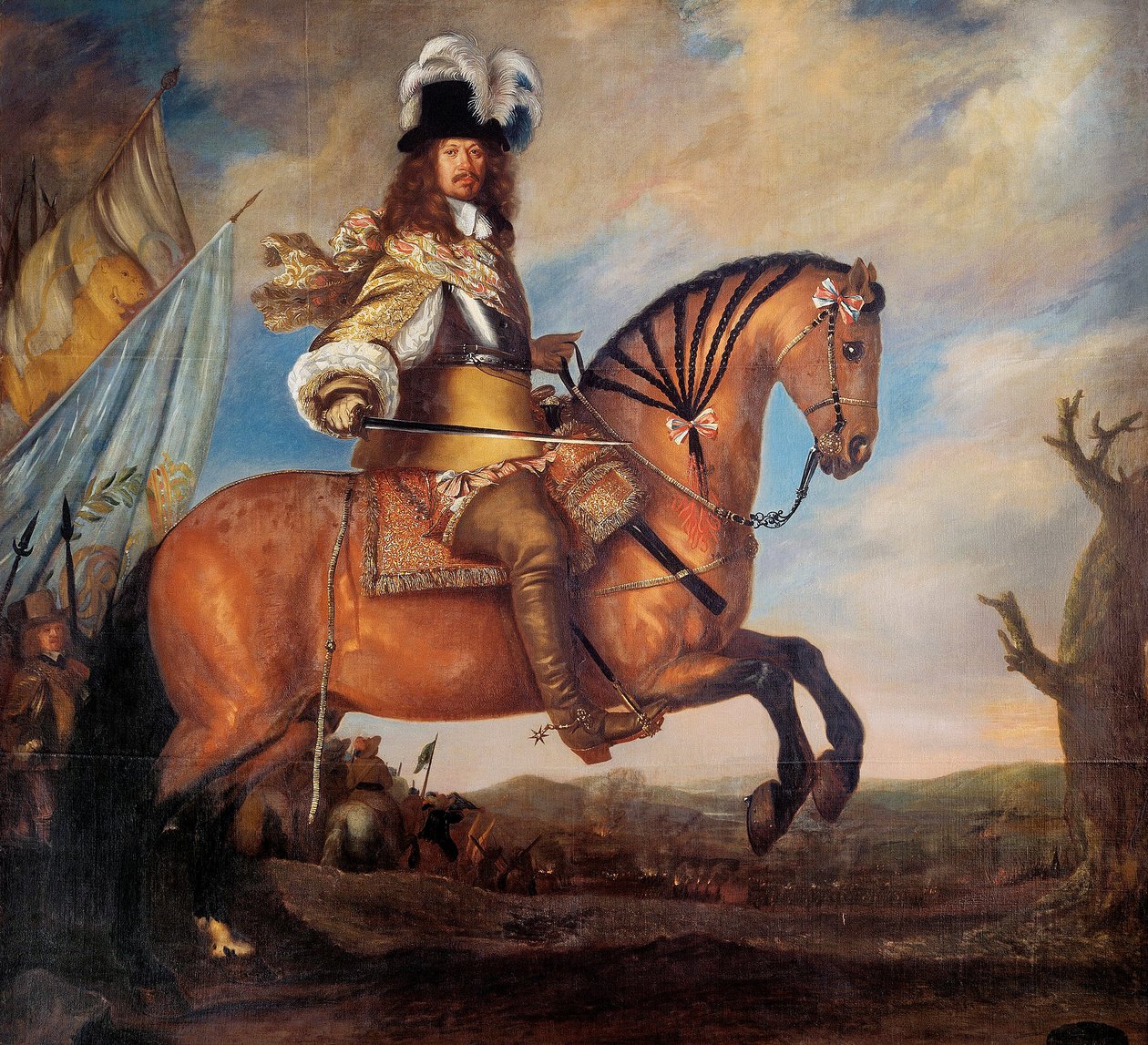 Carl Gustaf Wrangel (1613 – 76) av David Klöcker Ehrenstrahl