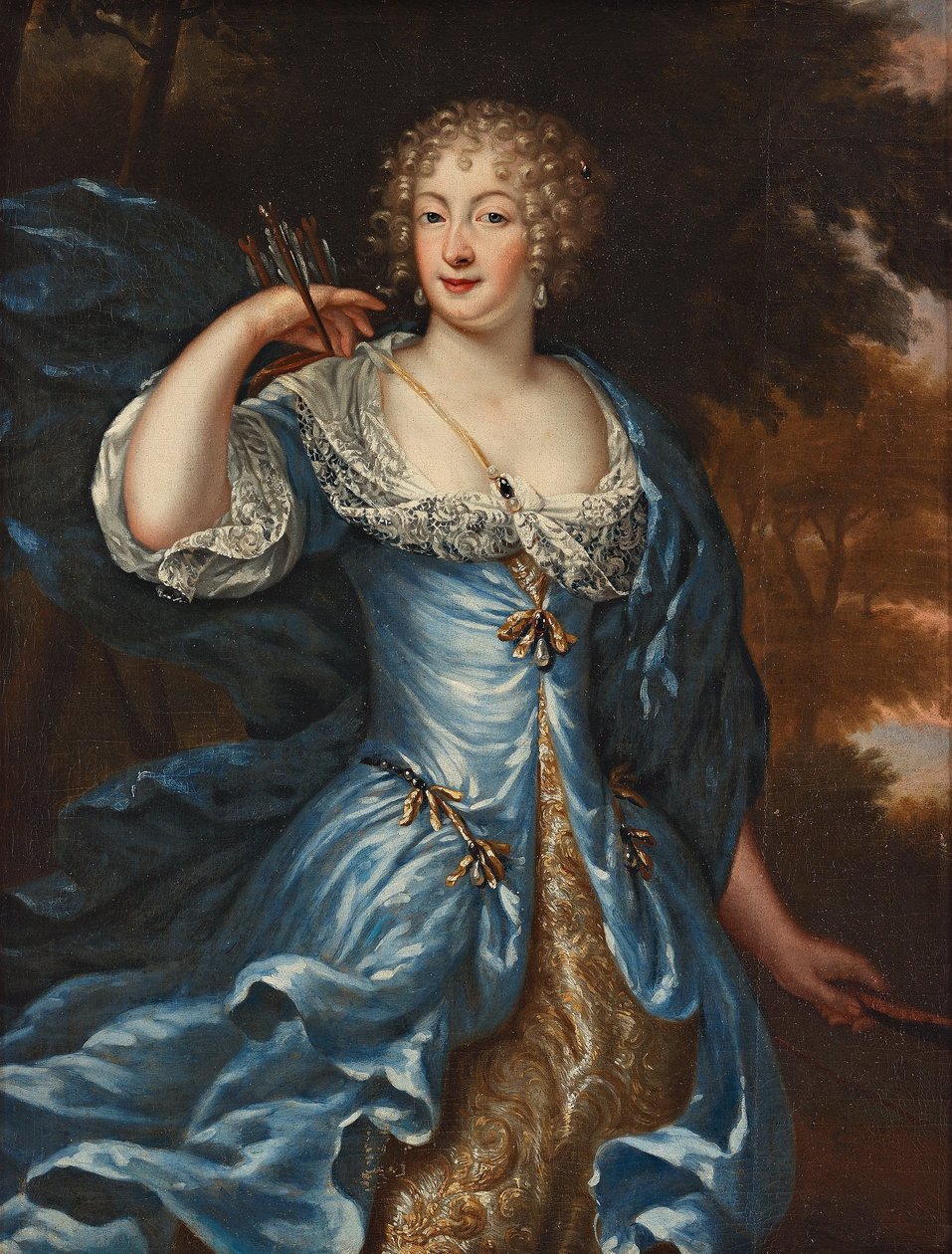 "Elsa Elisabeth Brahe" (1632-1689) av David Klöcker Ehrenstrahl