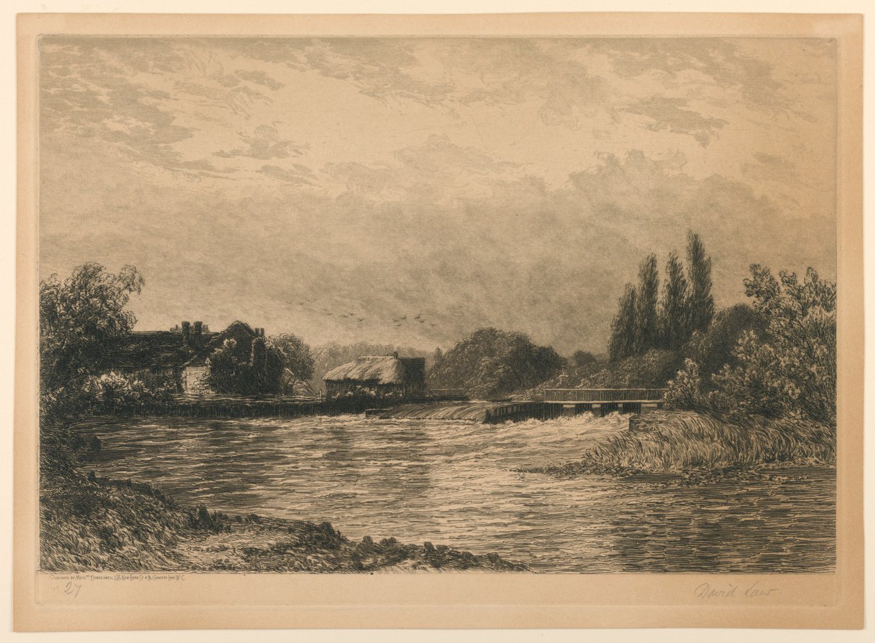 Pangbourne Weir av David Law