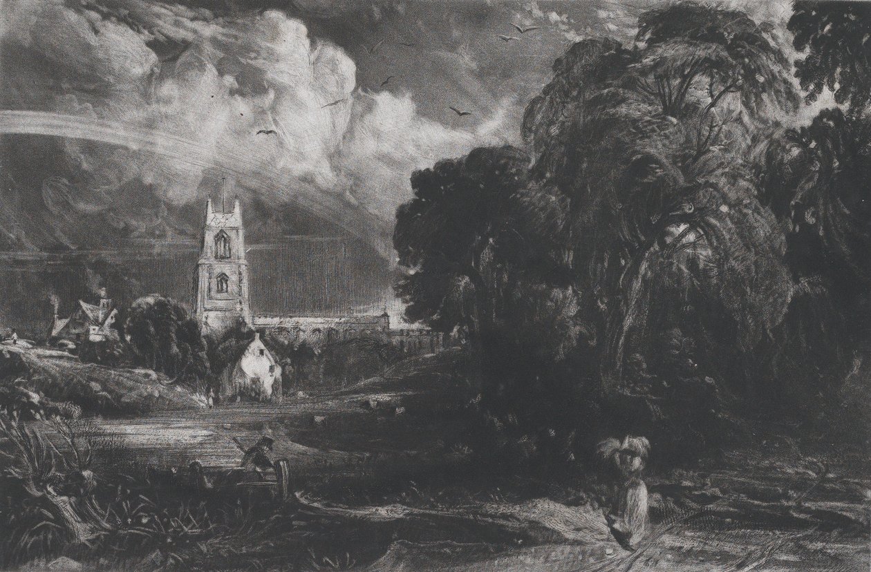 Stoke-by-Nayland, 1830. av David Lucas