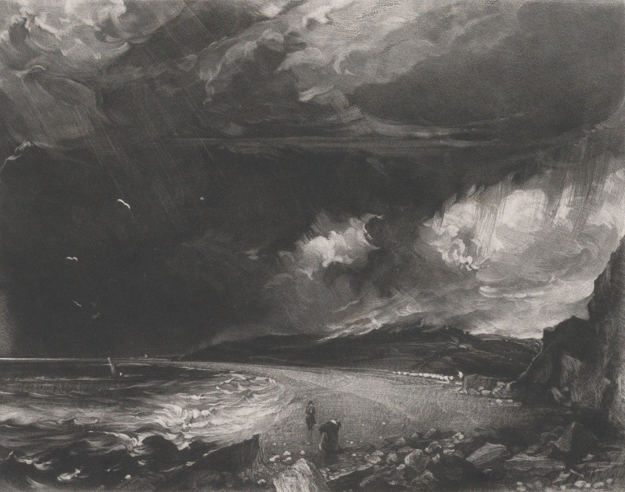 Weymouth Bay, 1830. av David Lucas